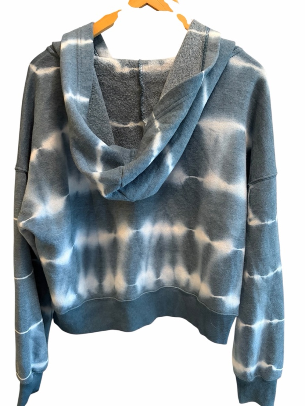 Free People Movement Tie-Dyed Believer Hoodie Blue - Picture 5 of 9